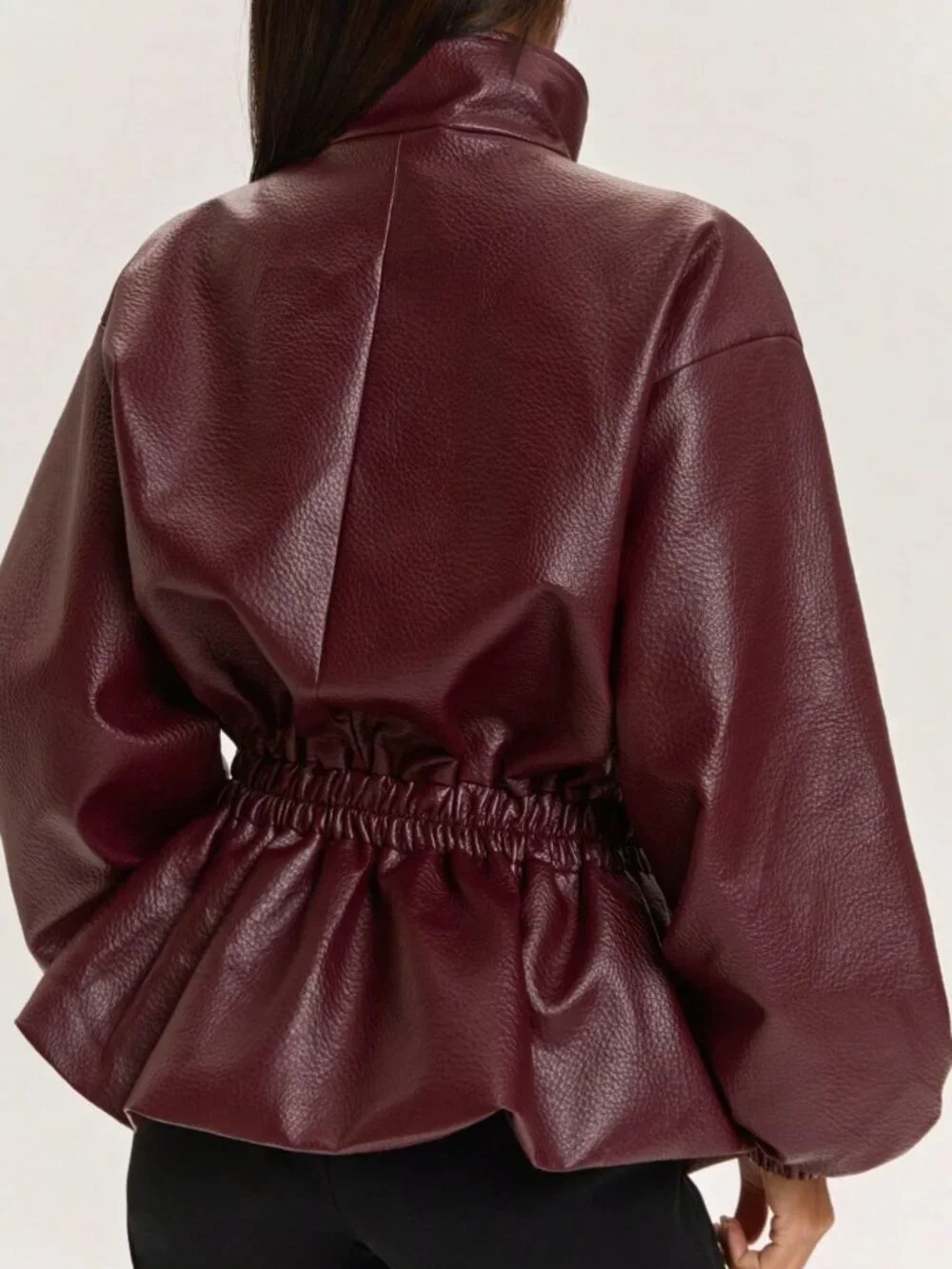 N/A burgundy casual